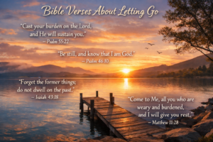 Bible Verses About Letting Go