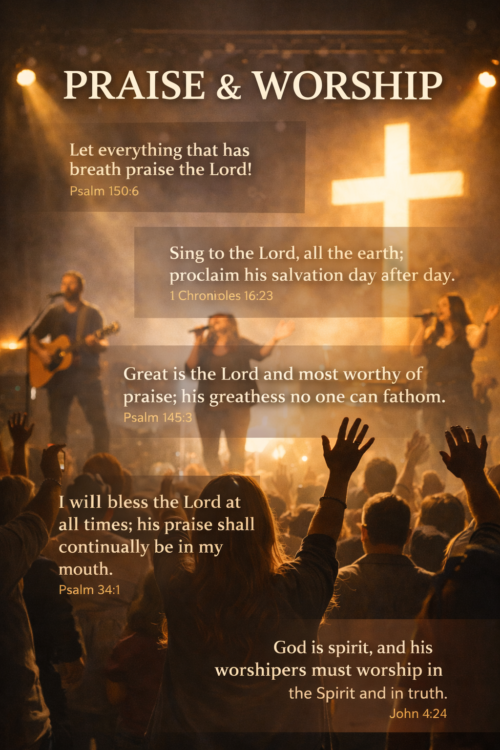 Praise and worship scriptures