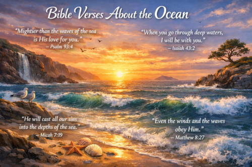 bible verses about the ocean